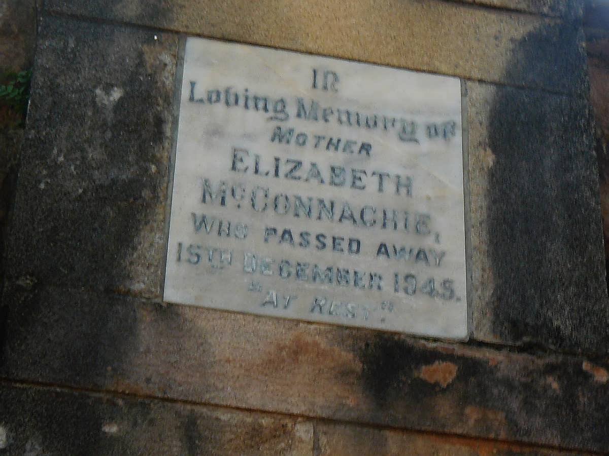 McCONNACHIE Elizabeth -1945