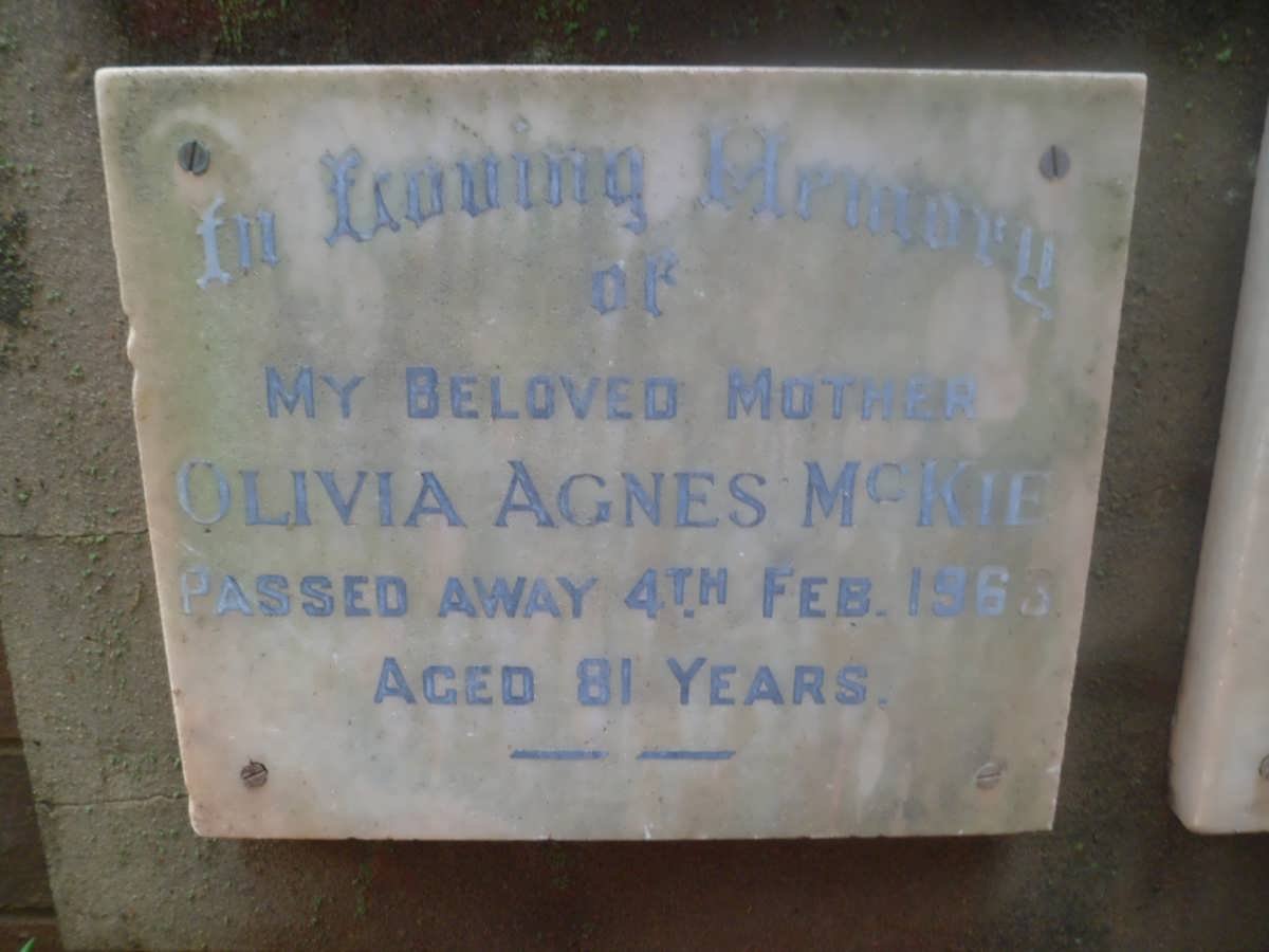 Mc KIE Olivia Agnes -1963
