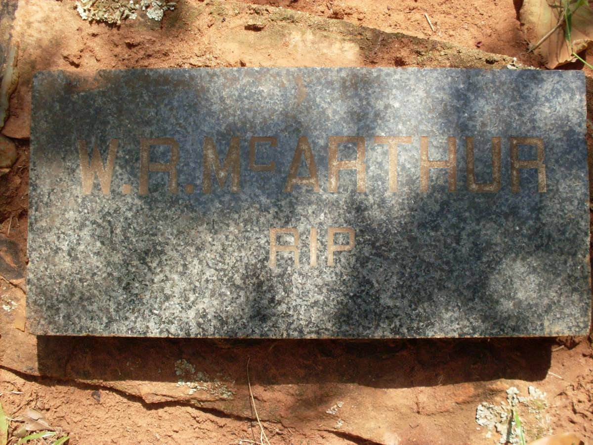 McARTHUR W.R.