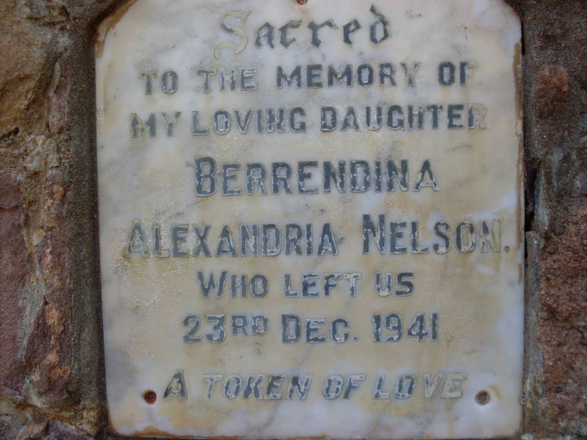 NELSON Berrendina Alexandria -1941