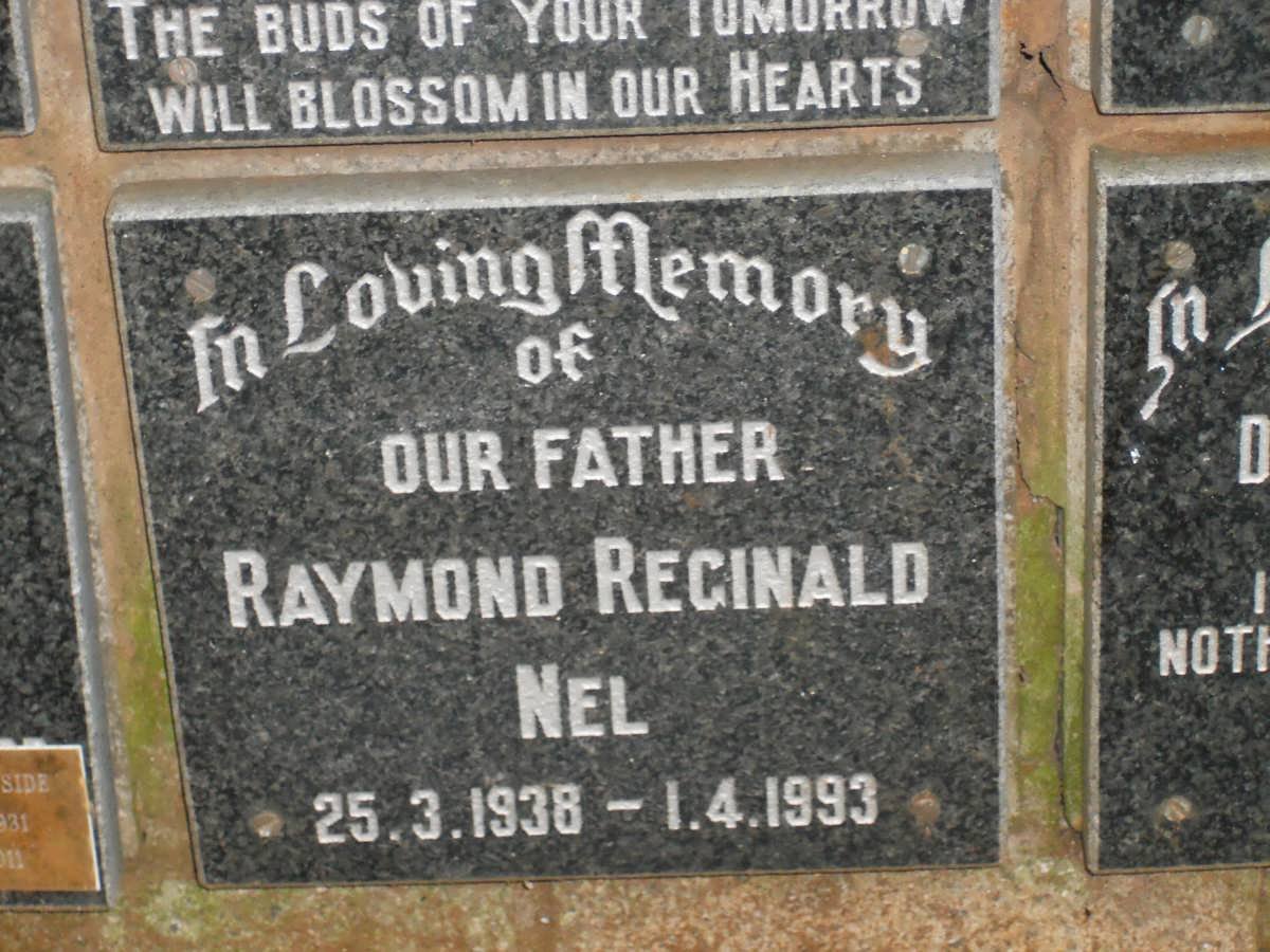 NEL Raymond Reginald 1938-1993
