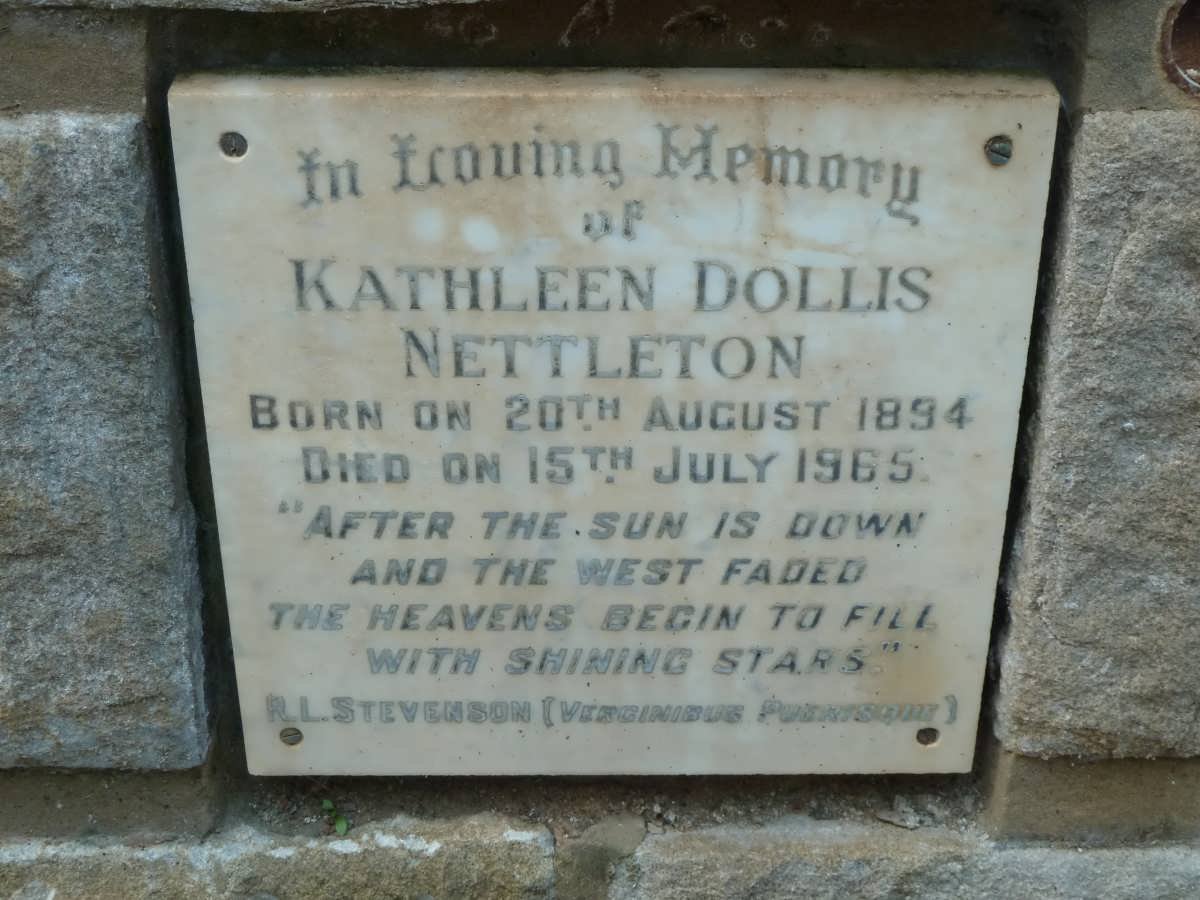 NETTLETON Kathleen Dollis 1894-1965