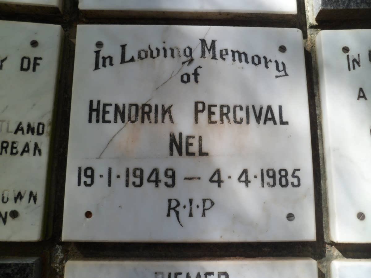 NEL Hendrik Percival 1949-1985