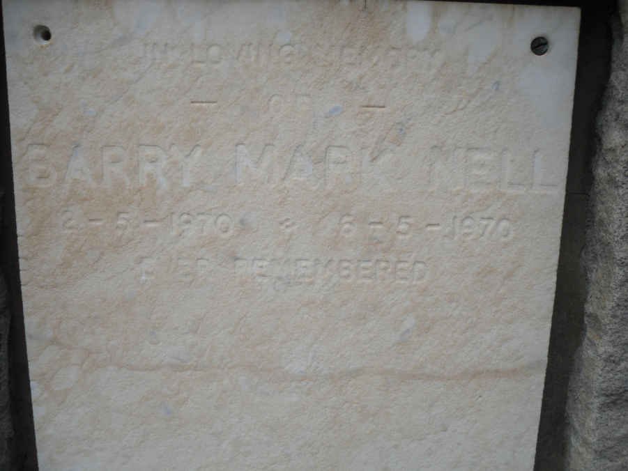 NELL Barry Mark 1970-1970