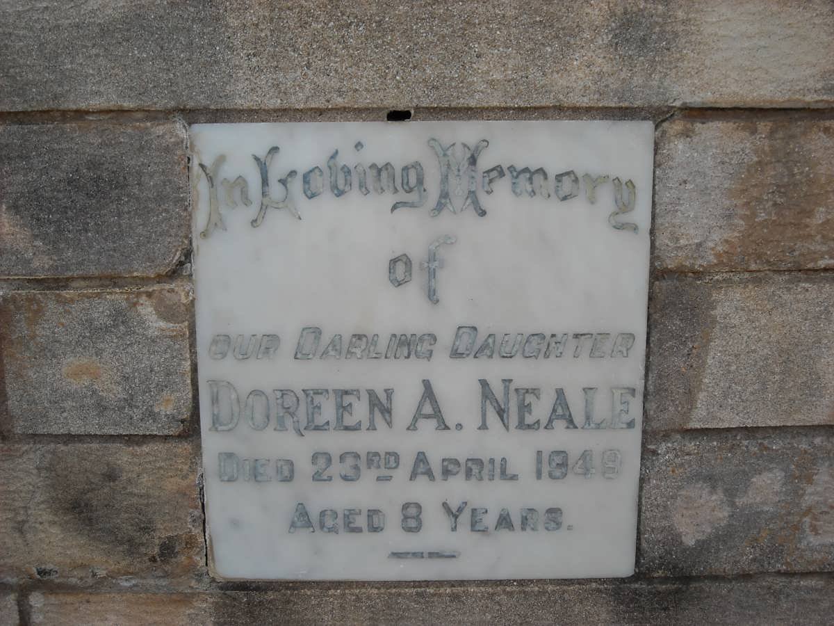 NEALE Doreen A. -1949