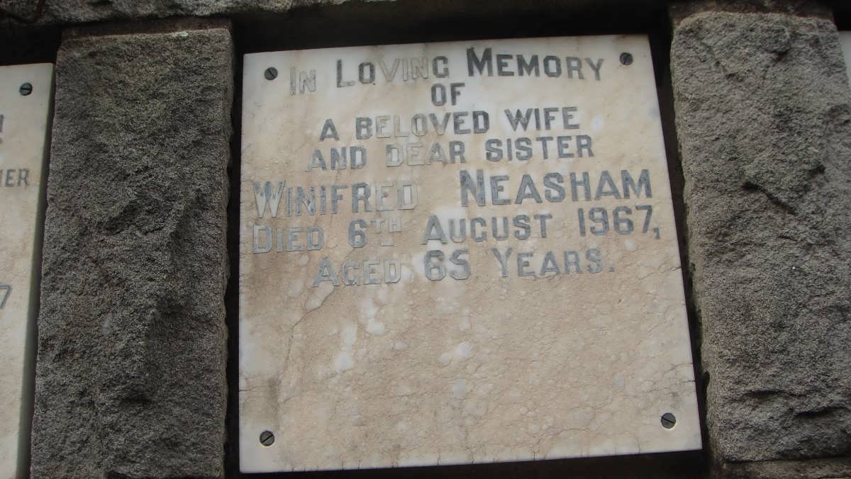 NEASHAM Winifred -1967