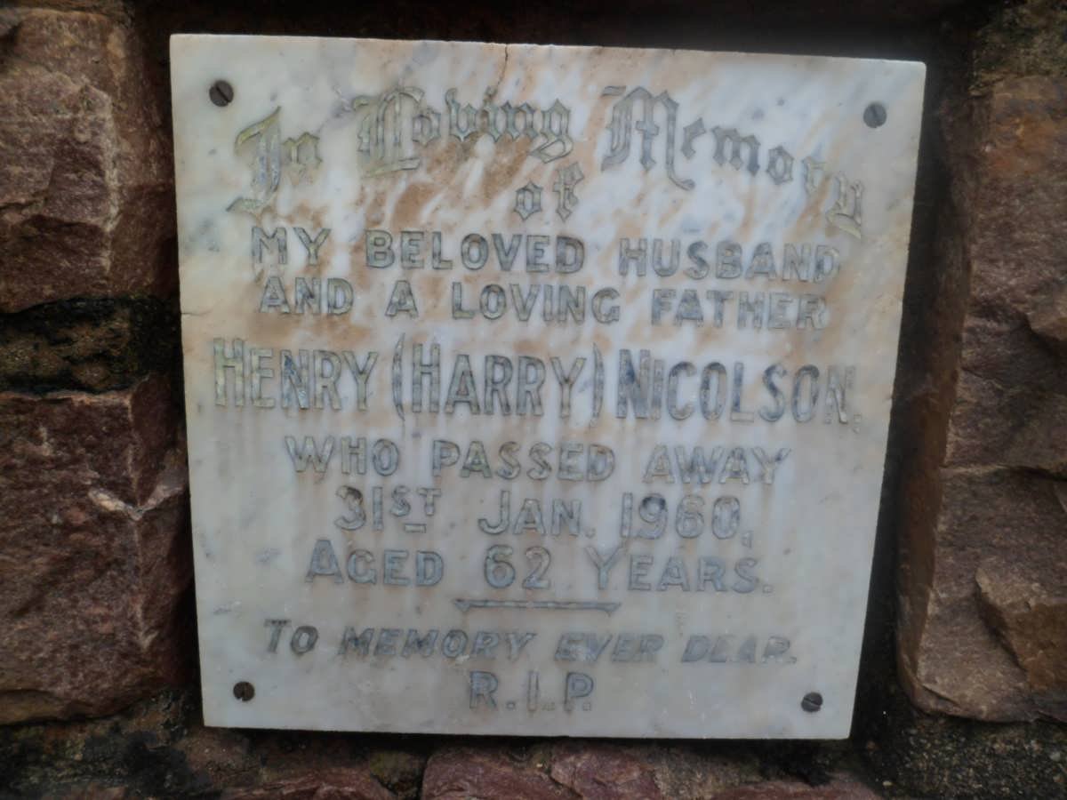 NICOLSON Henry -1960