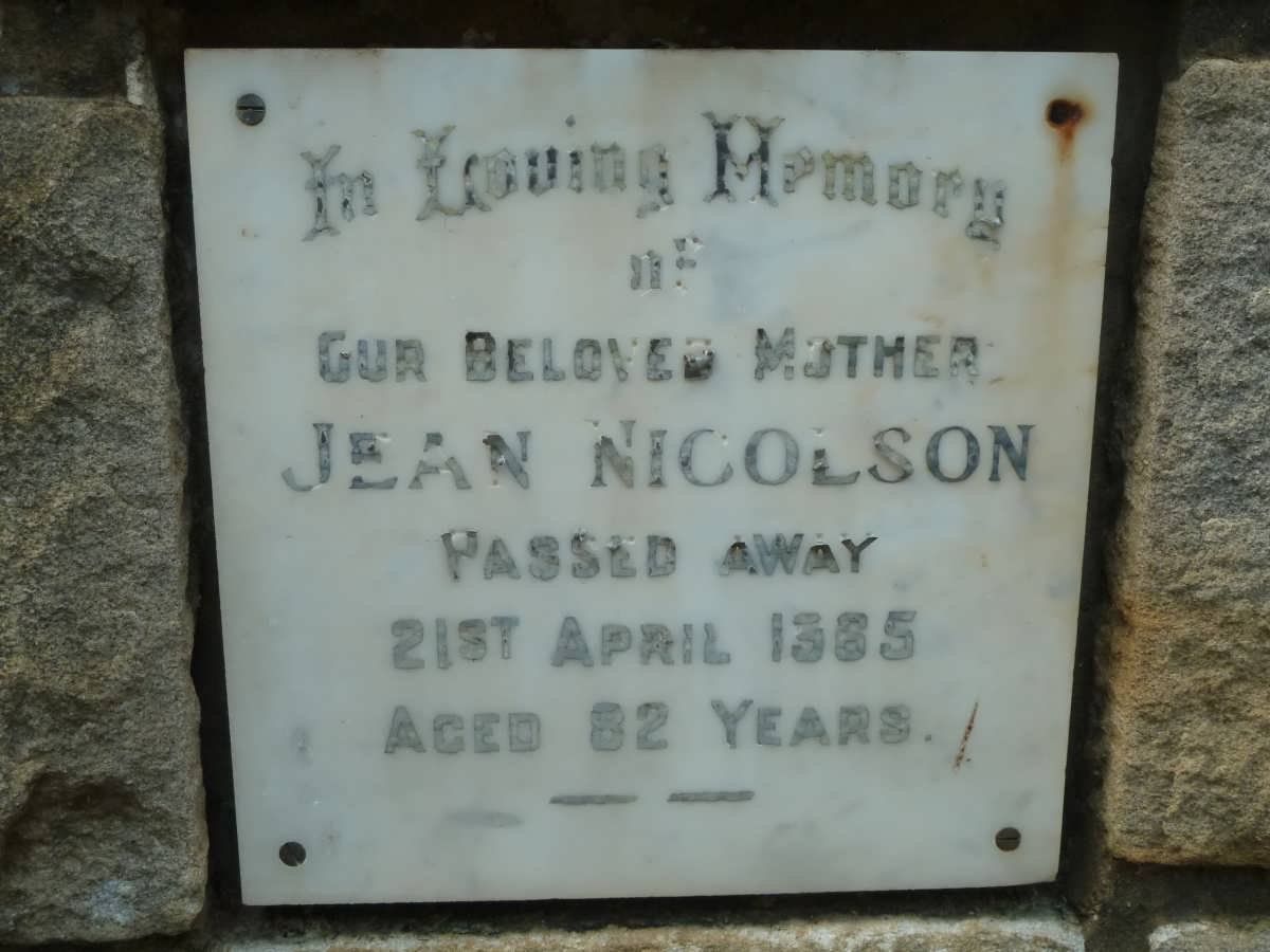 NICOLSON Jean -1965