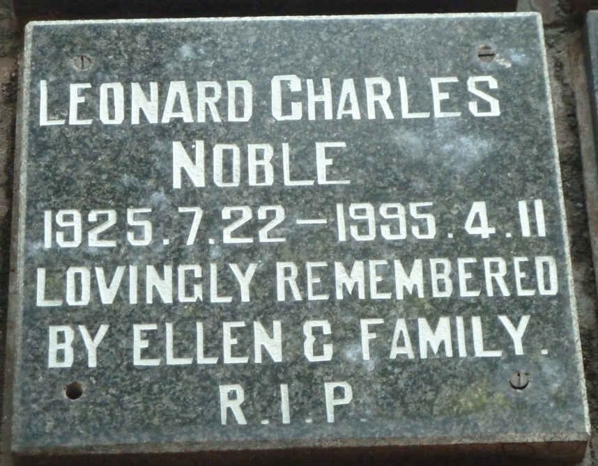 NOBLE Leonard Charles 1925-1995