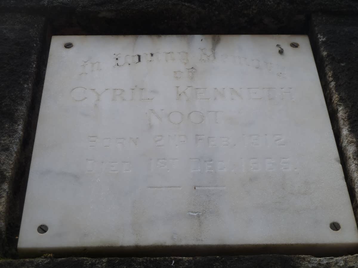 NOOT Cyril Kenneth 1912-1965