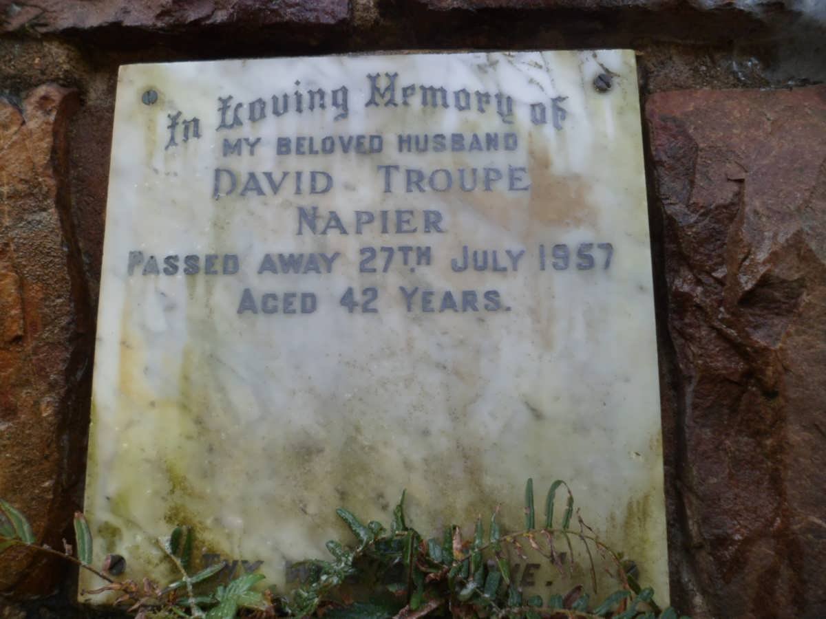 NAPIER David Troupe -1957