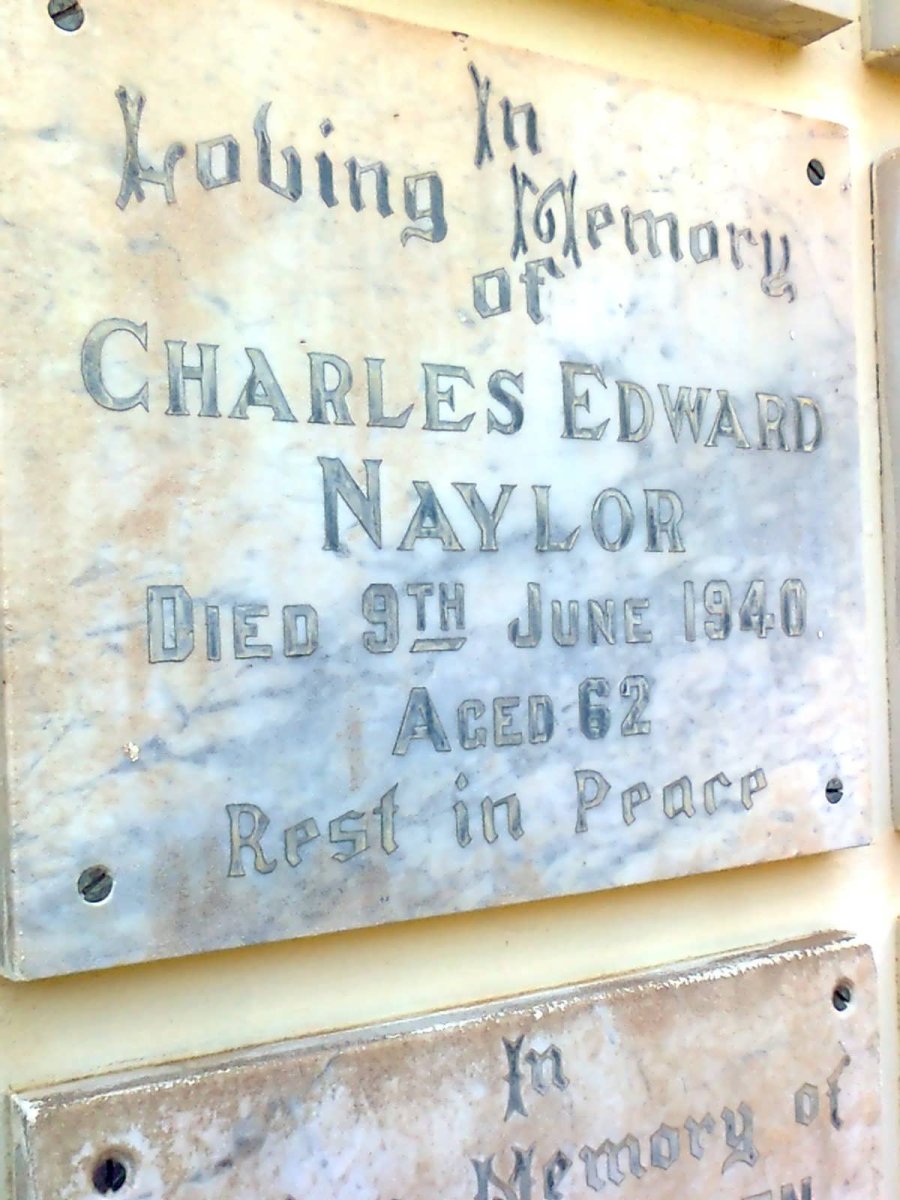 NAYLOR Charles Edward -1940