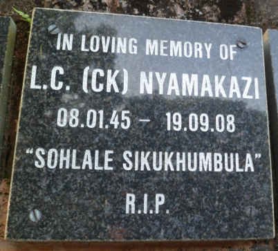 NYAMAKAZI L.C. 1945-2008