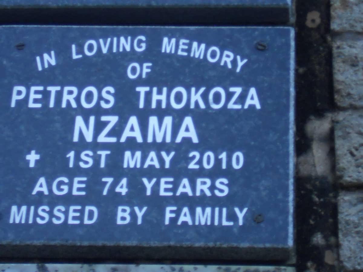 NZAMA Petros Thokoza -2010