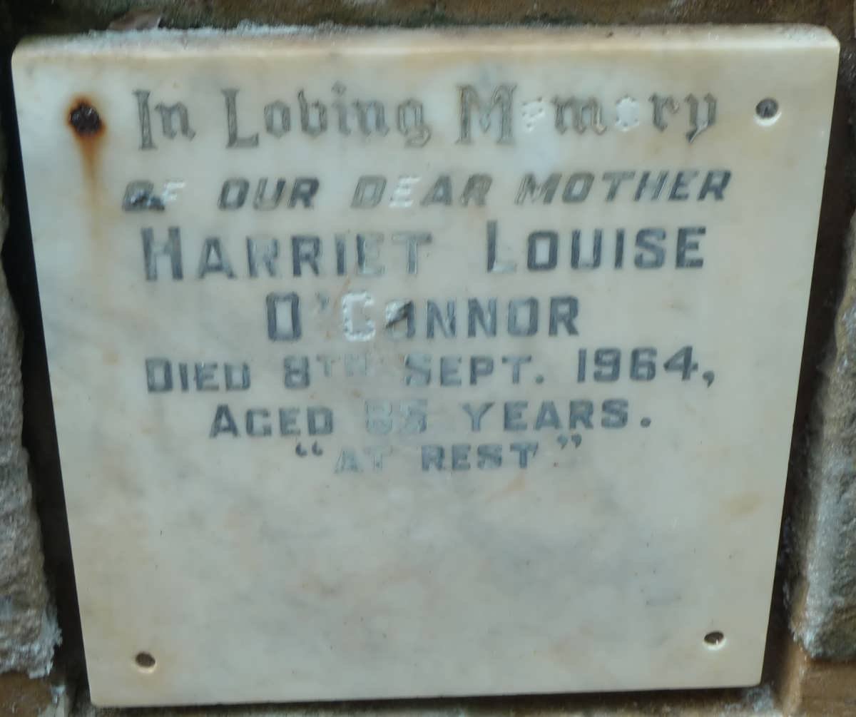 O'CONNOR Harriet Louise -1964