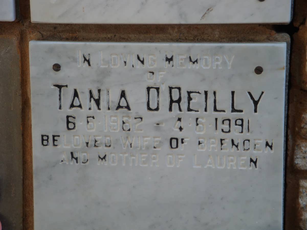 O'REILLY Tania 1962-1991