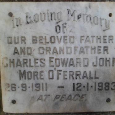 O'FERRALL Charles Edward John More 1911-1983