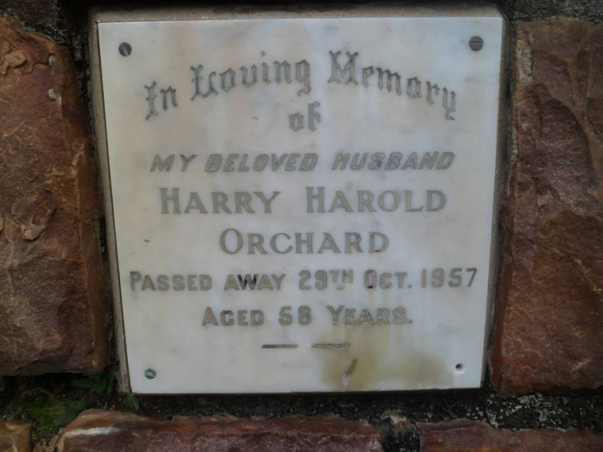 ORCHARD Harry Harold -1957