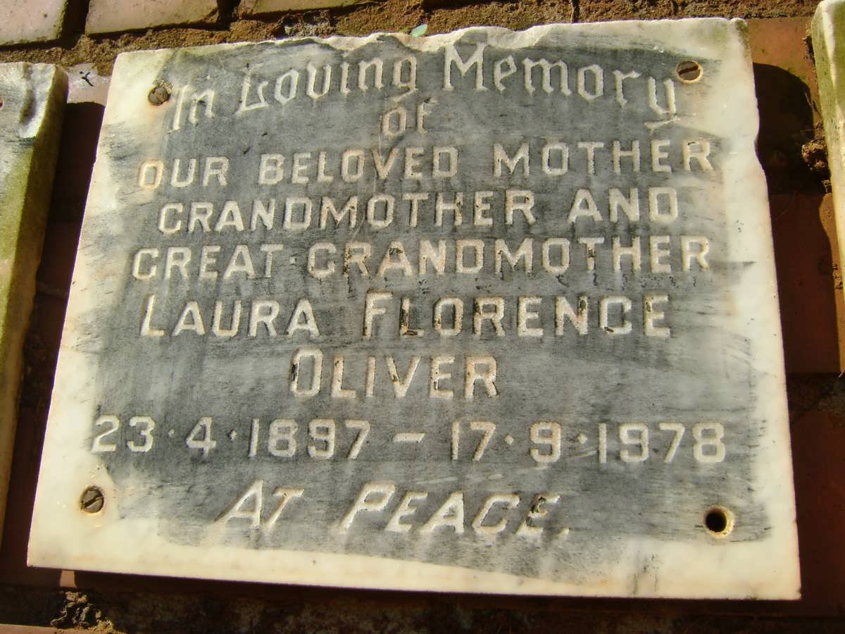 OLIVER Laura Florence 1897-1978