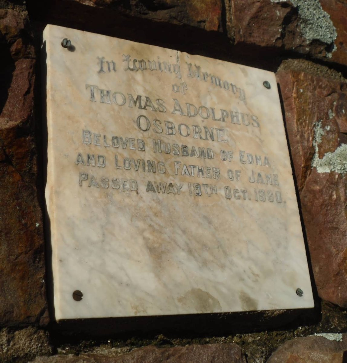 OSBORNE Thomas Adolphus -1960