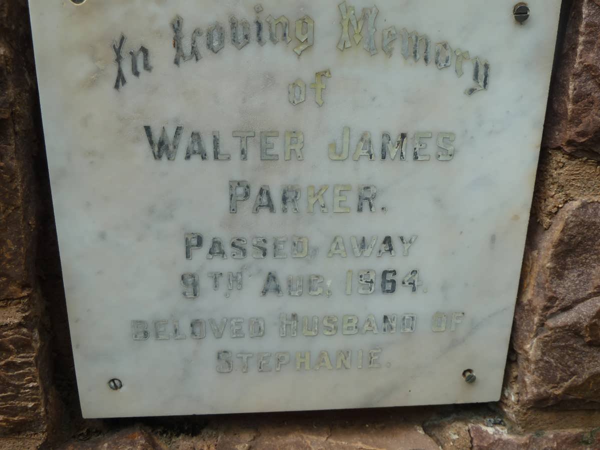 PARKER Walter James -1964