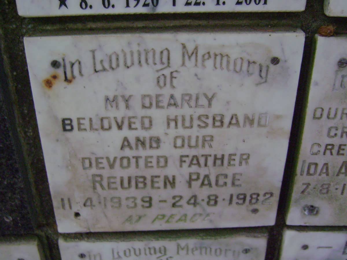 PAGE Reuben 1939-1982