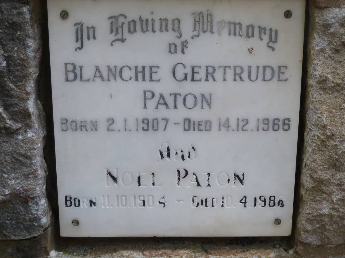 PATON Noel 1904-1988 &amp; Blanche Gertrude 1907-1966