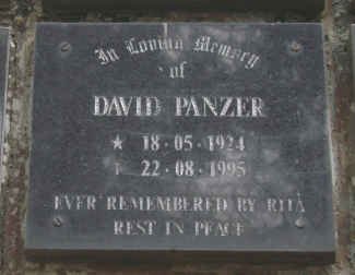 PANZER David 1924-1995