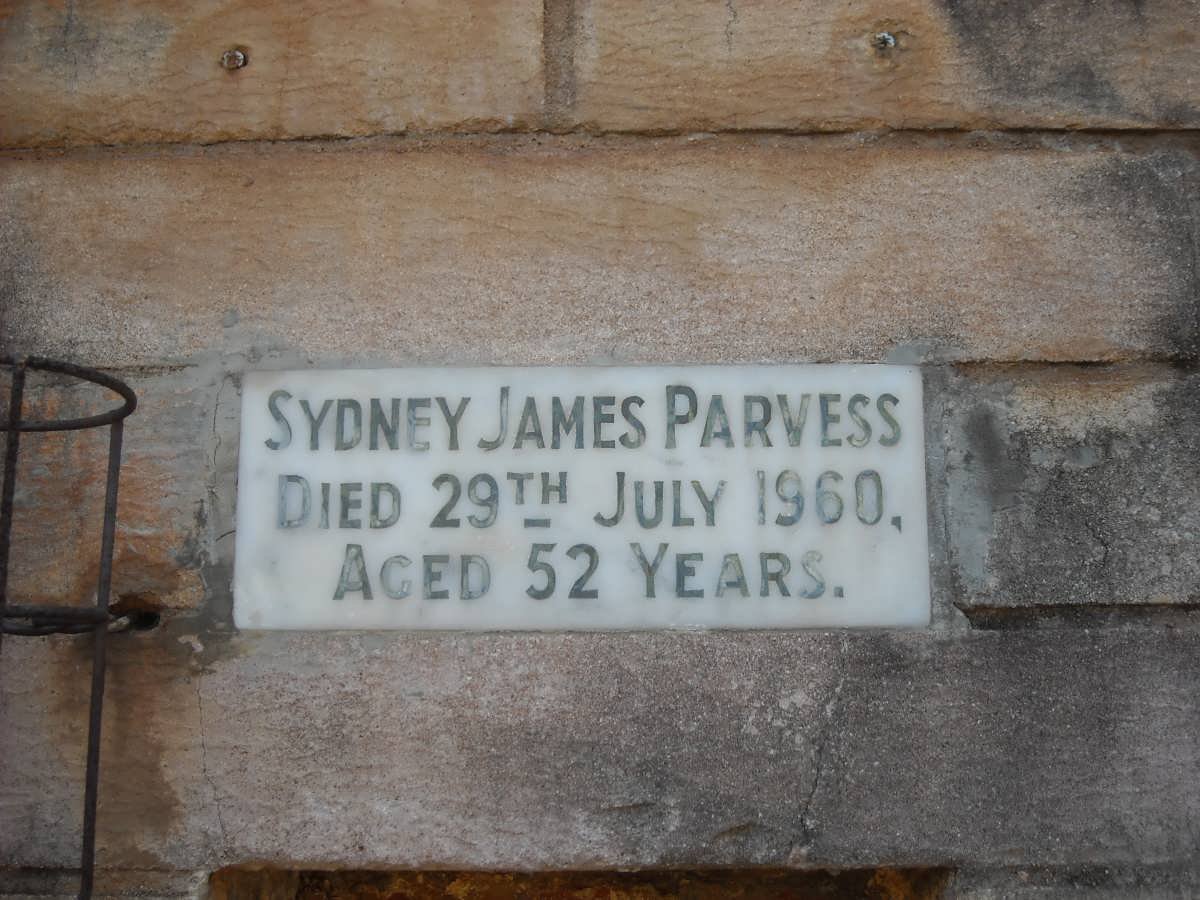 PARVESS Sydney James -1960