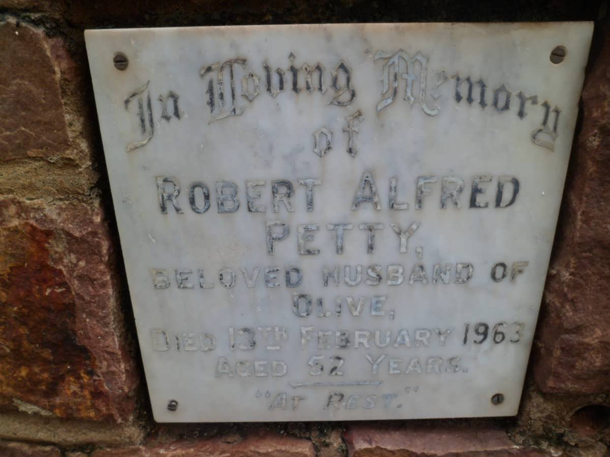 PETTY Robert Alfred -1963