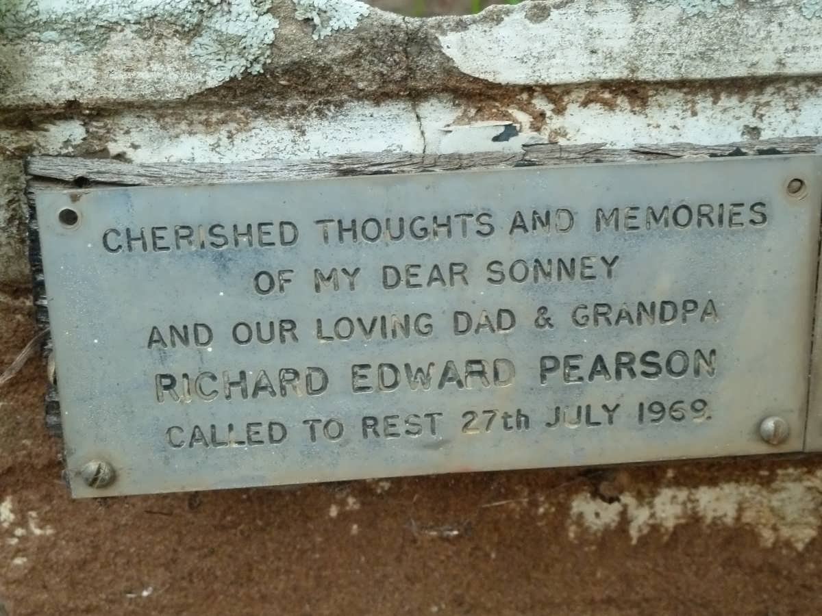 PEARSON Richard Edward -1969