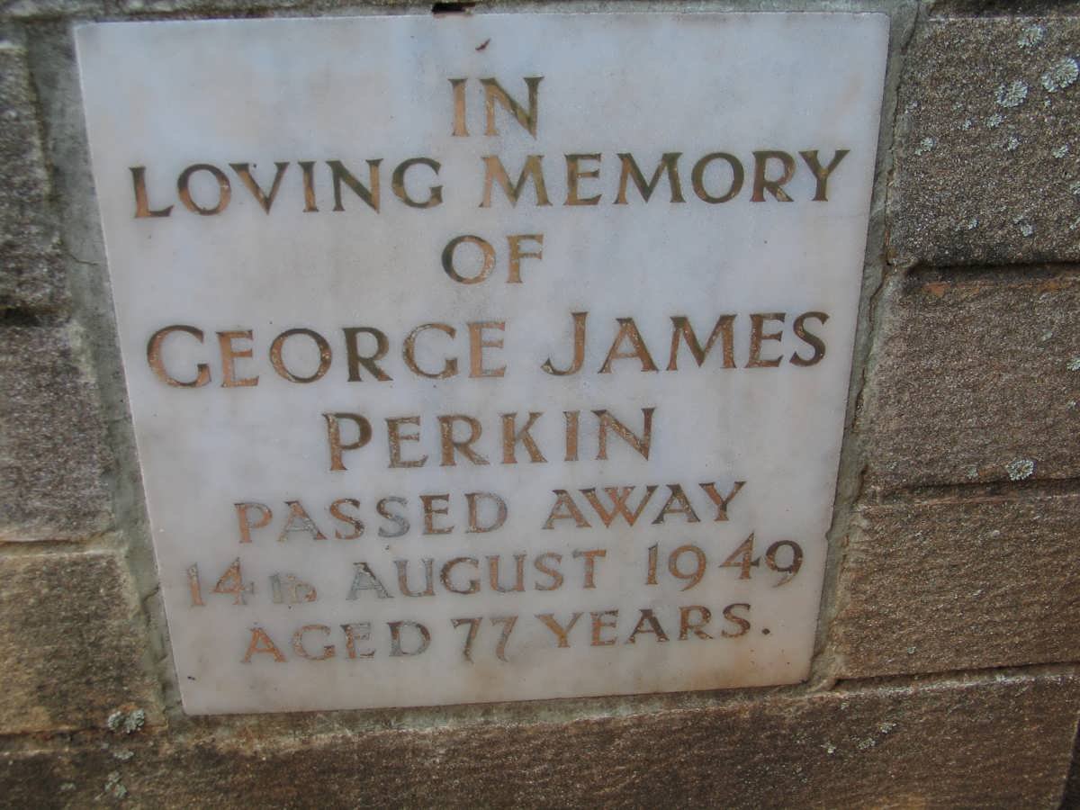 PERKIN George James 1872-1949
