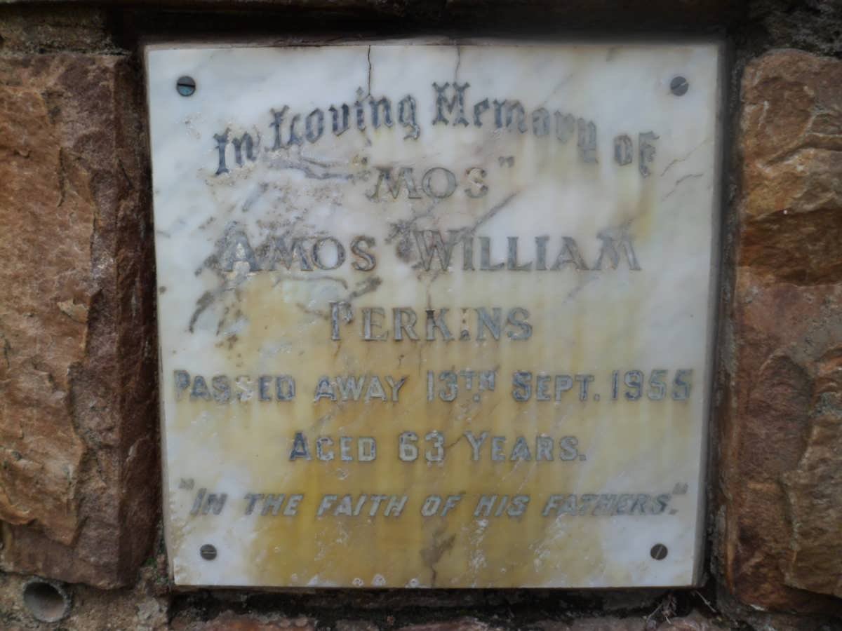 PERKINS Amos William -1955