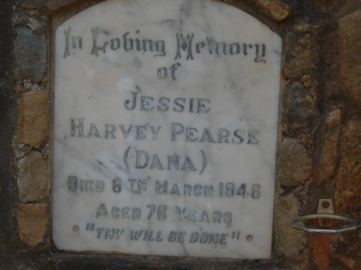 PEARSE Jessie Harvey -1946
