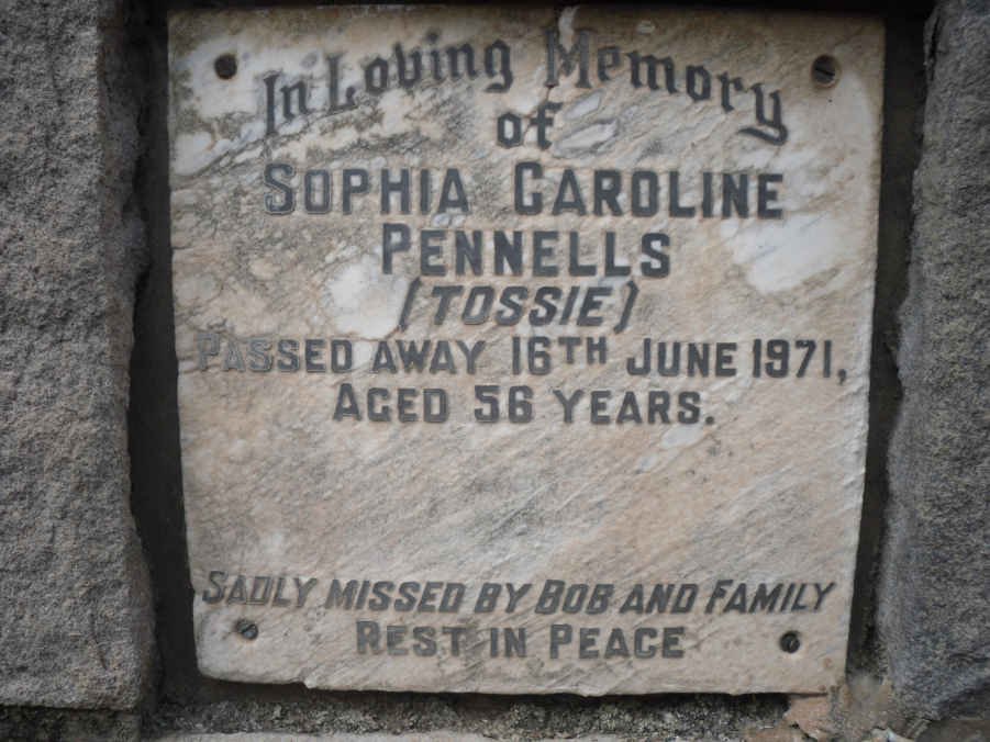 PENNELS Sophia Caroline -1971