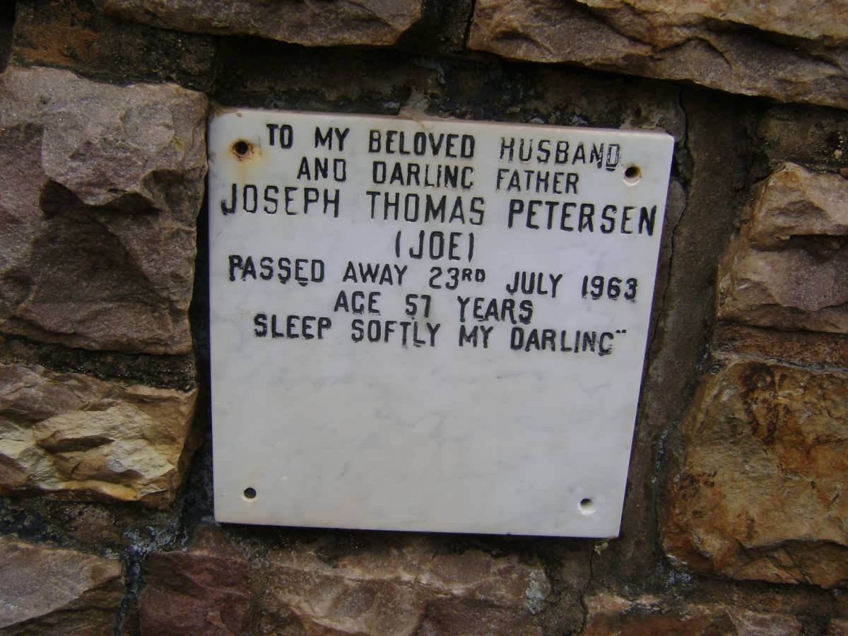 PETERSEN Joseph Thomas -1963