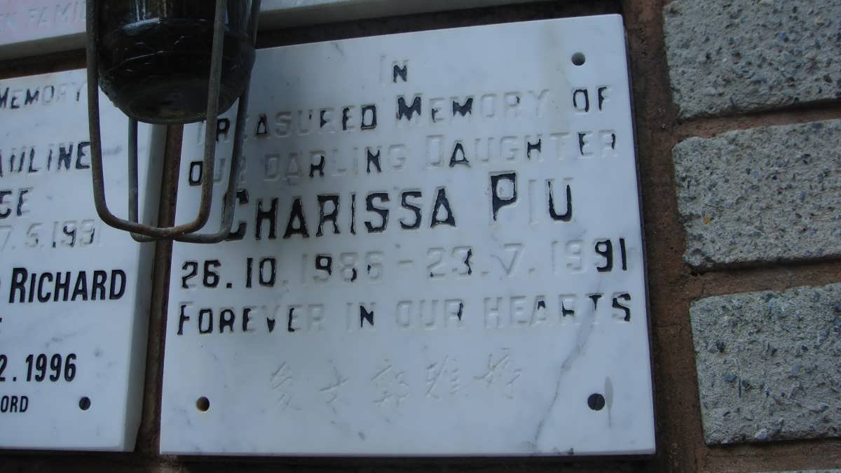 PIU Charissa 1986-1991