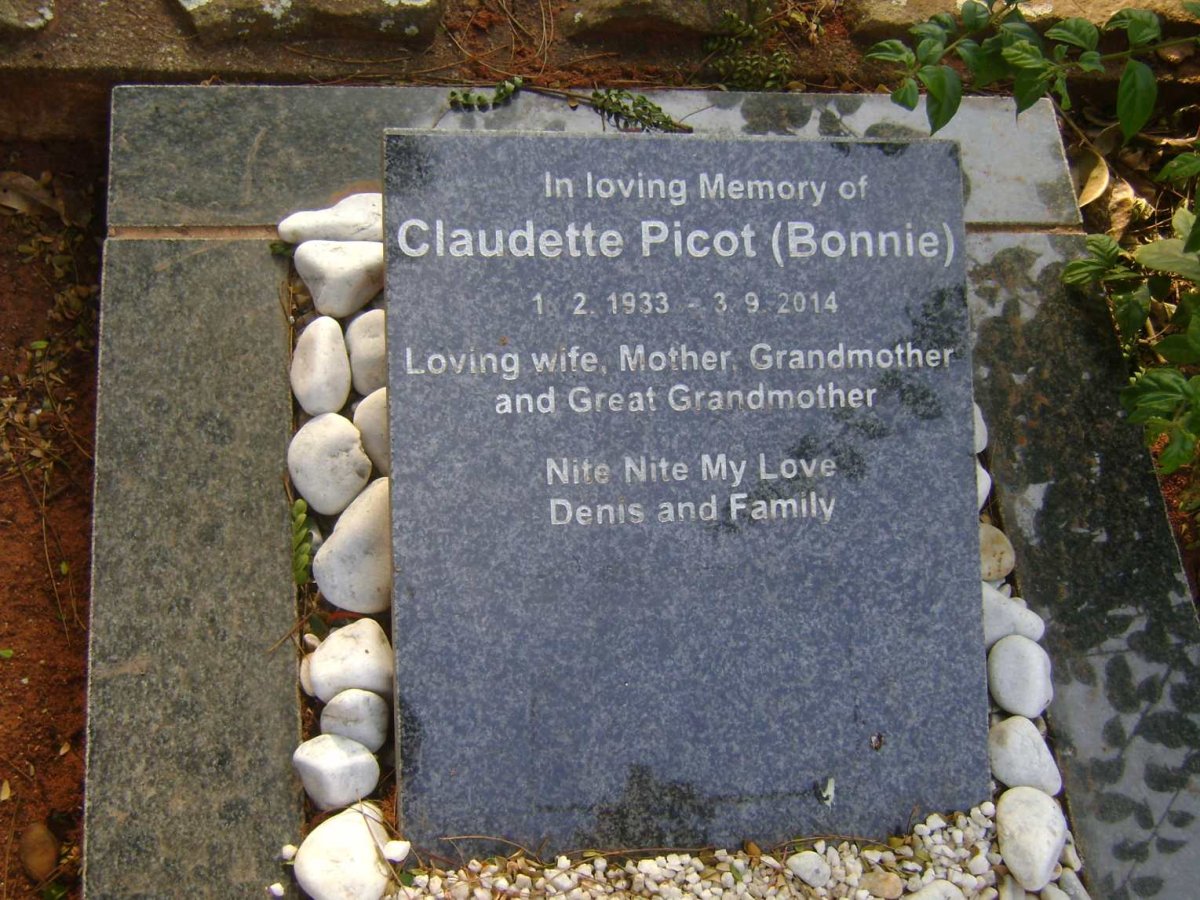 PICOT Claudette 1933-2014