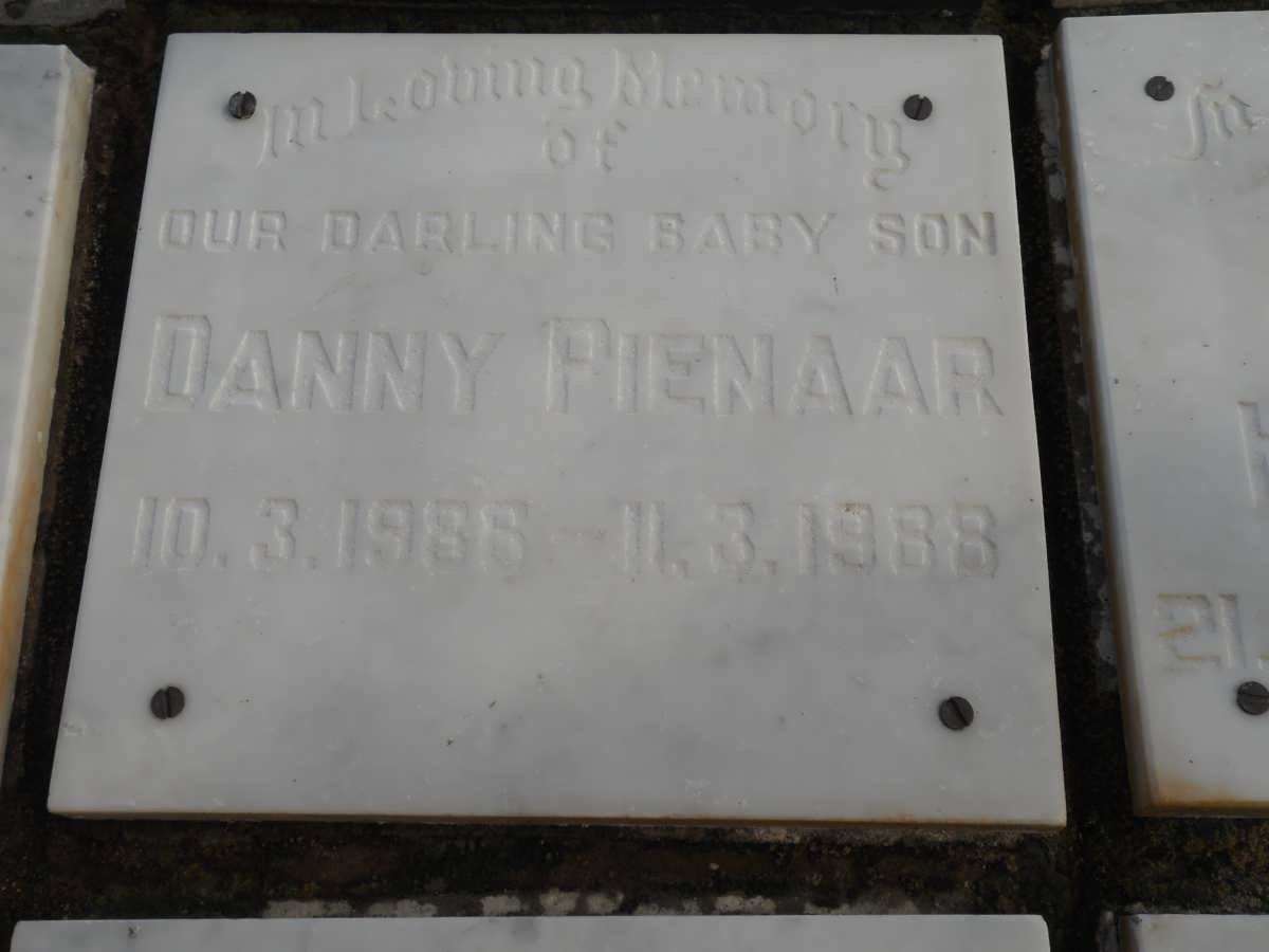 PIENAAR Danny 1988-1988