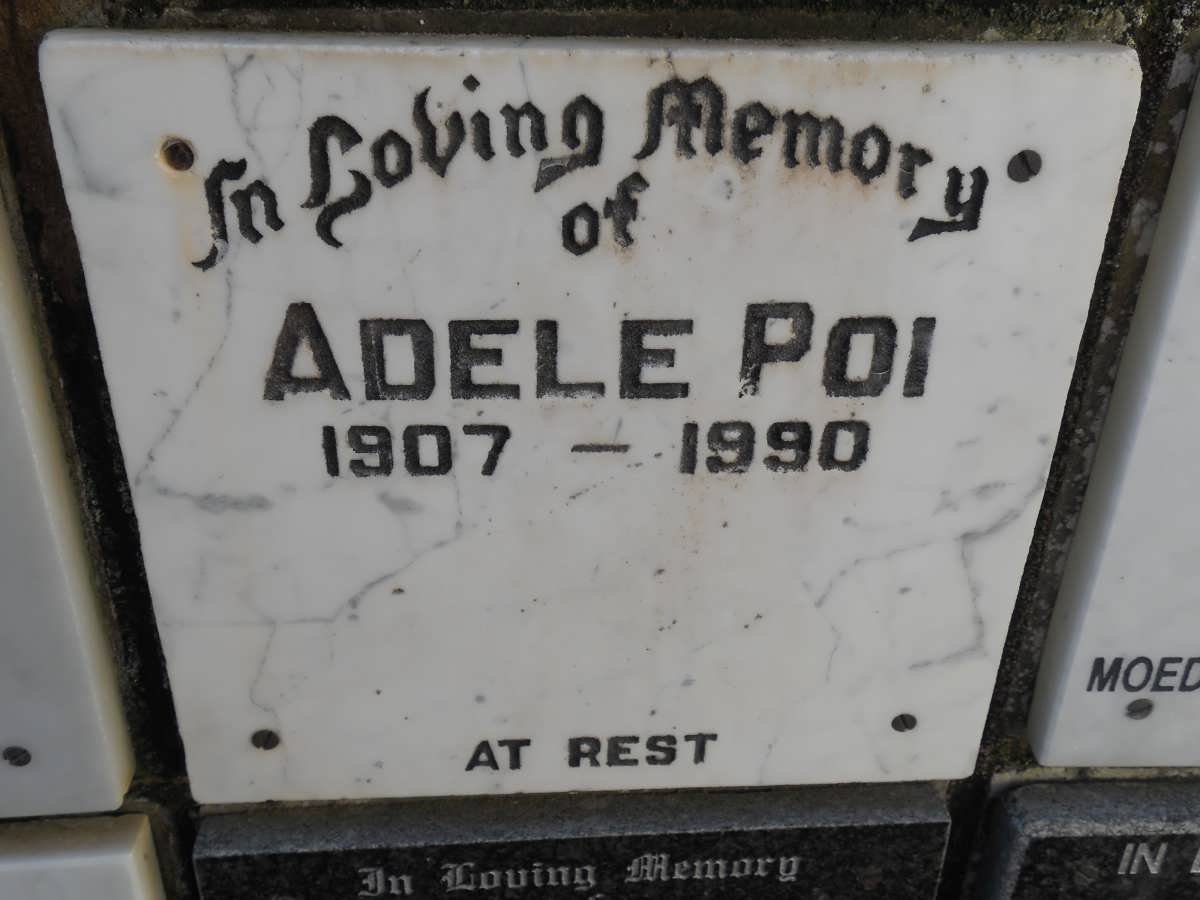 POI Adele 1907-1990