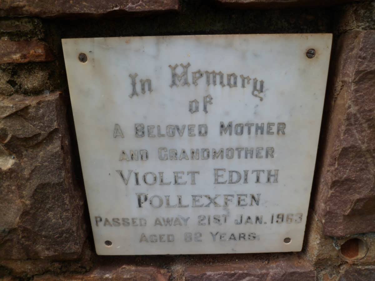 POLLEXFEN Violet Edith -1963