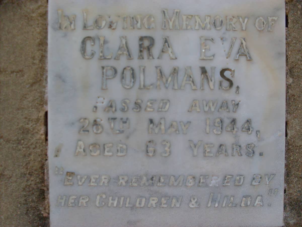POLMANS Clara Eva -1944
