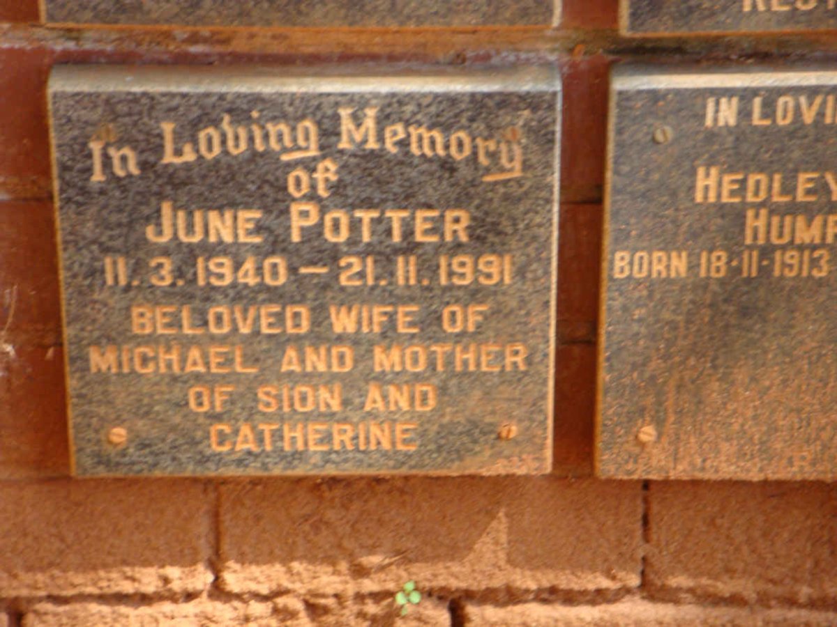 POTTER June 1940-1991