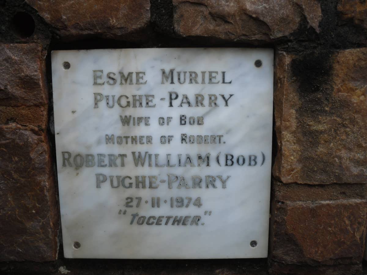 PUGHE-PARRY Robert William -1974 &amp; Esme Muriel -1960