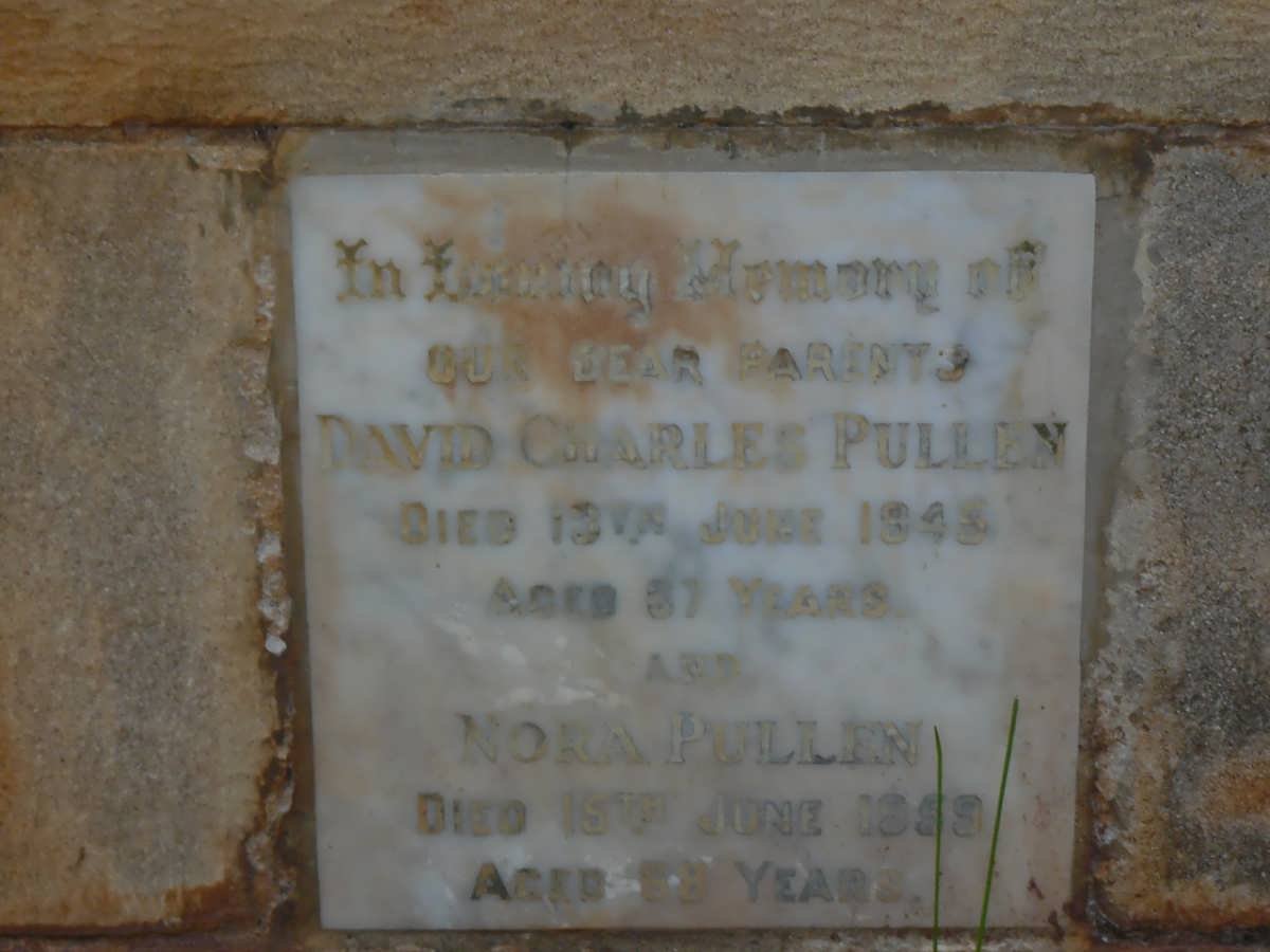 PULLEN David Charles -1945 &amp; Nora -1959