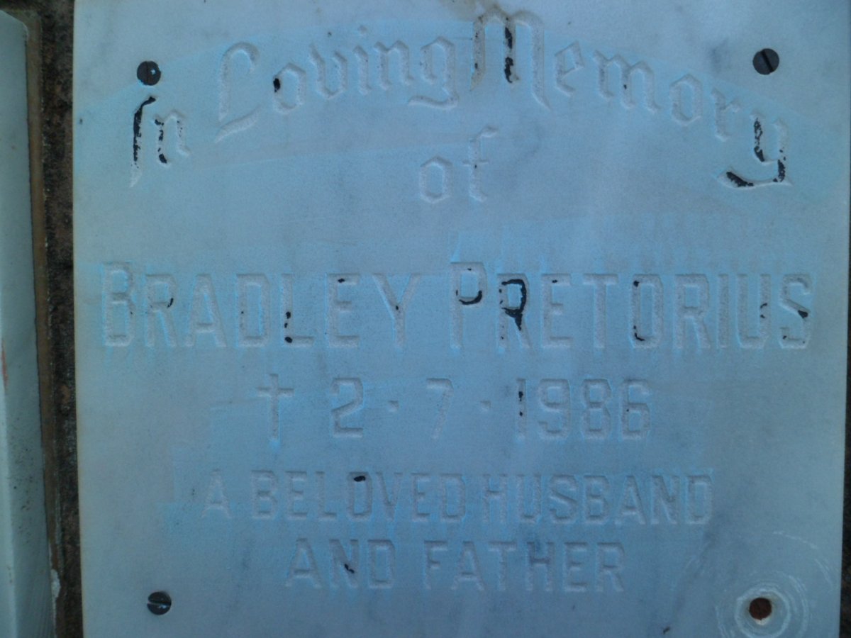 PRETORIUS Bradley -1986