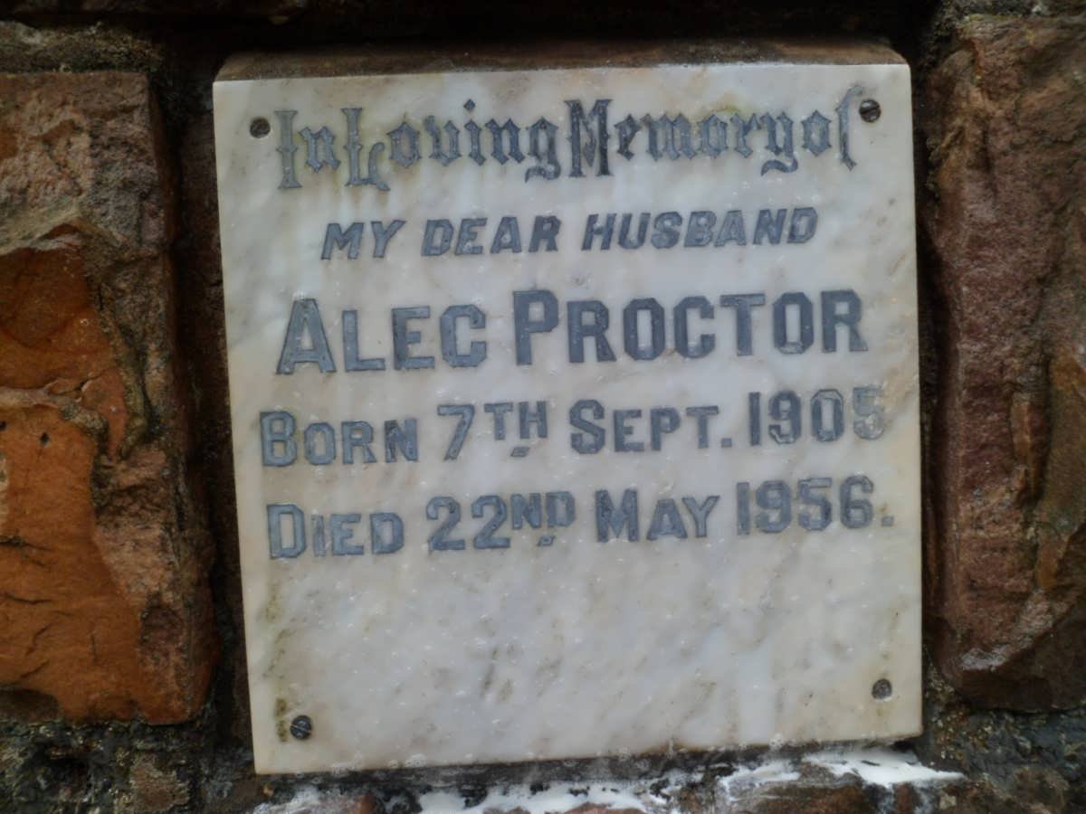 PROCTOR Alec 1905-1956