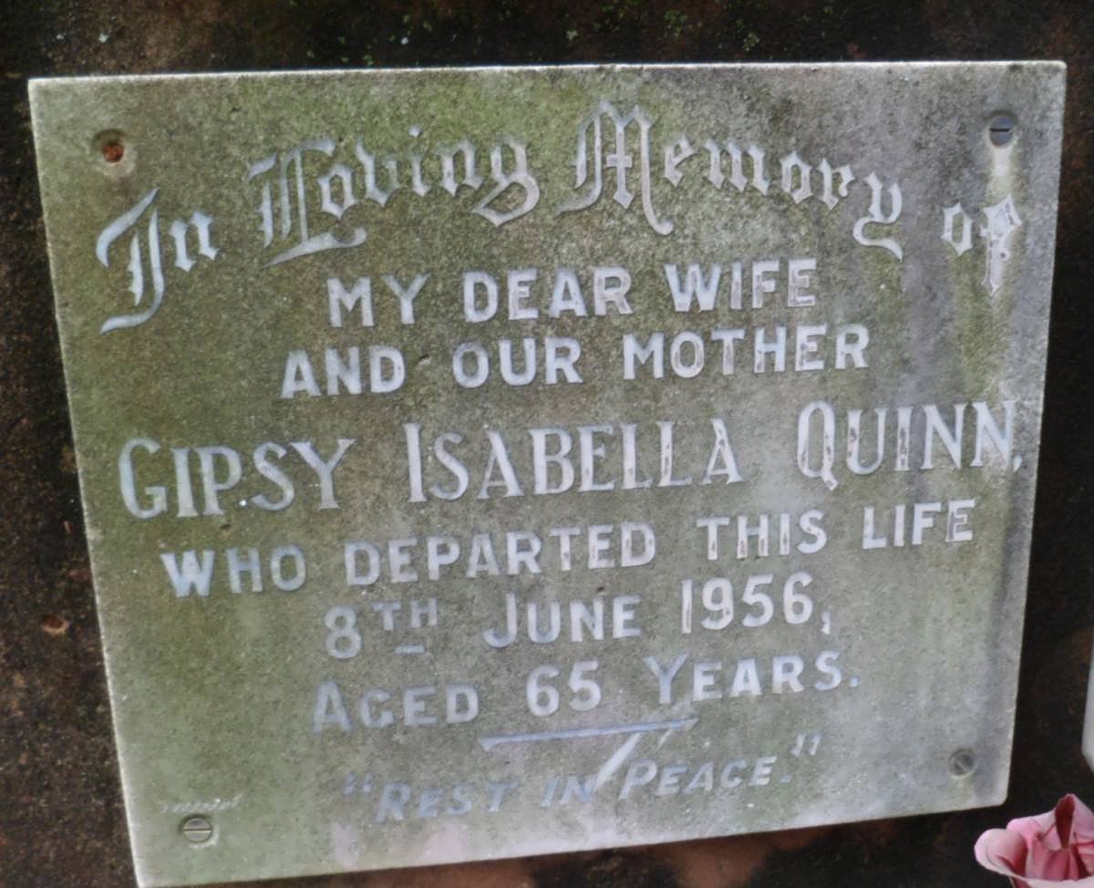 QUINN Gipsy Isabella -1956