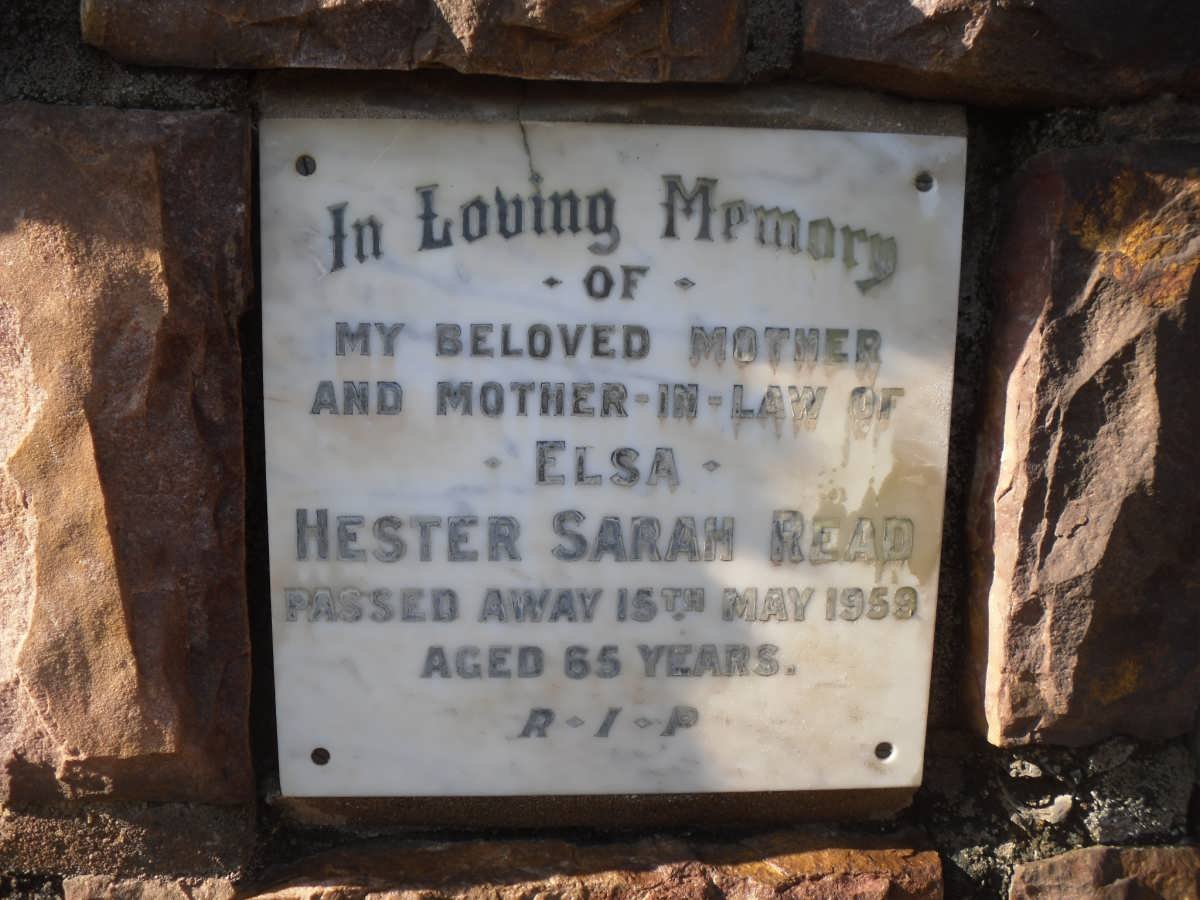 READ Hester Sarah -1959