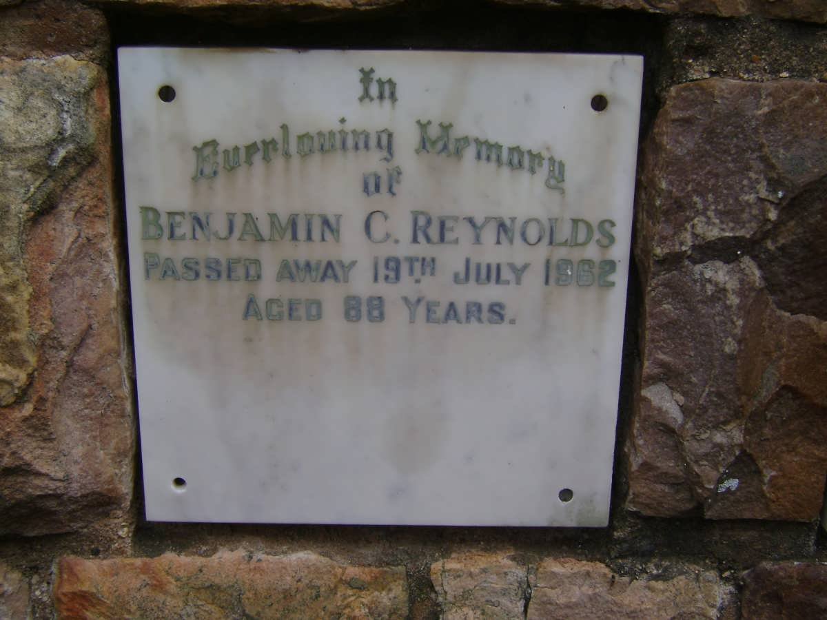 REYNOLDS Benjamin C. -1962